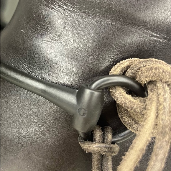 Gucci by Tom Ford dark brown leather calf boots - Picture 5 of 10